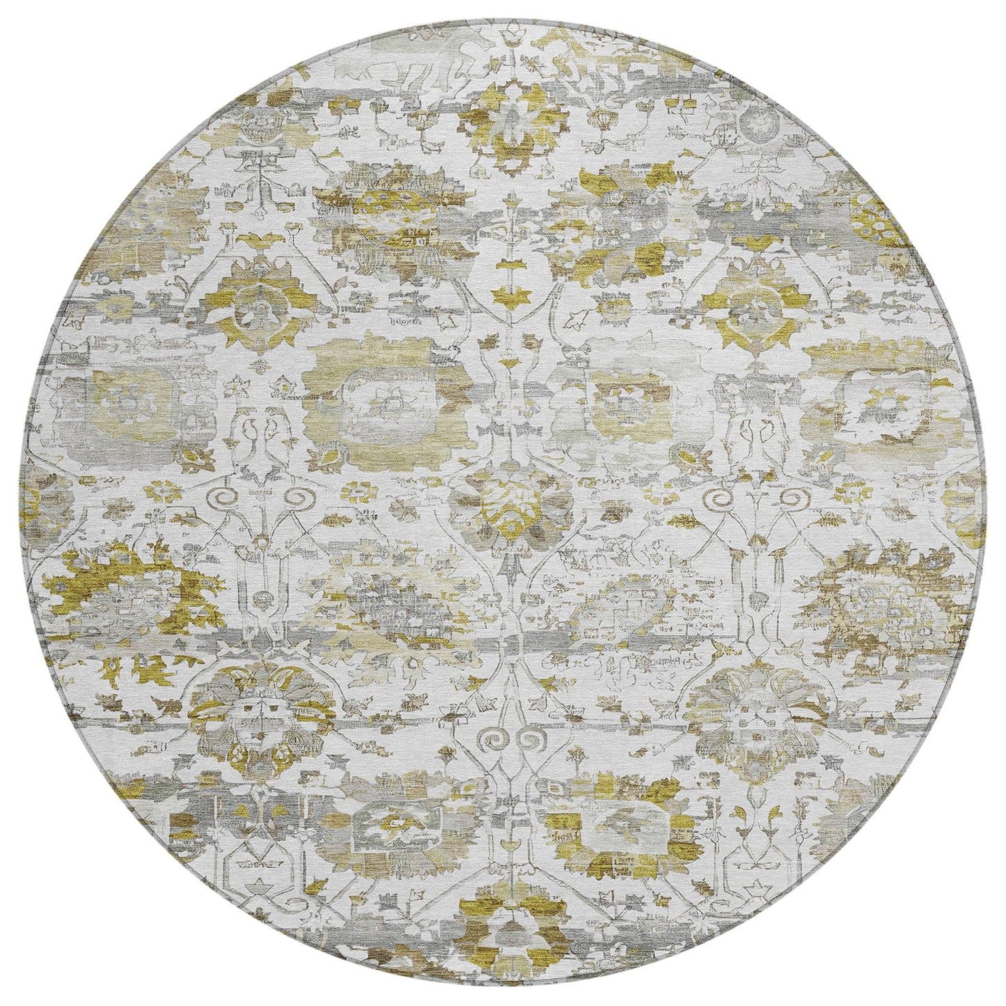 Haelira Linen Washable Indoor-Outdoor Rug