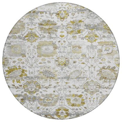 Haelira Linen Washable Indoor-Outdoor Rug