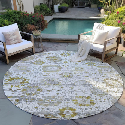 Haelira Linen Washable Indoor-Outdoor Rug