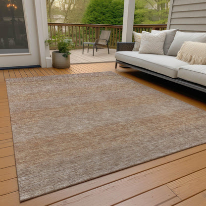 Haelius Beige Washable Indoor-Outdoor Rug