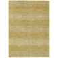 Haelius Gold Washable Indoor-Outdoor Rug