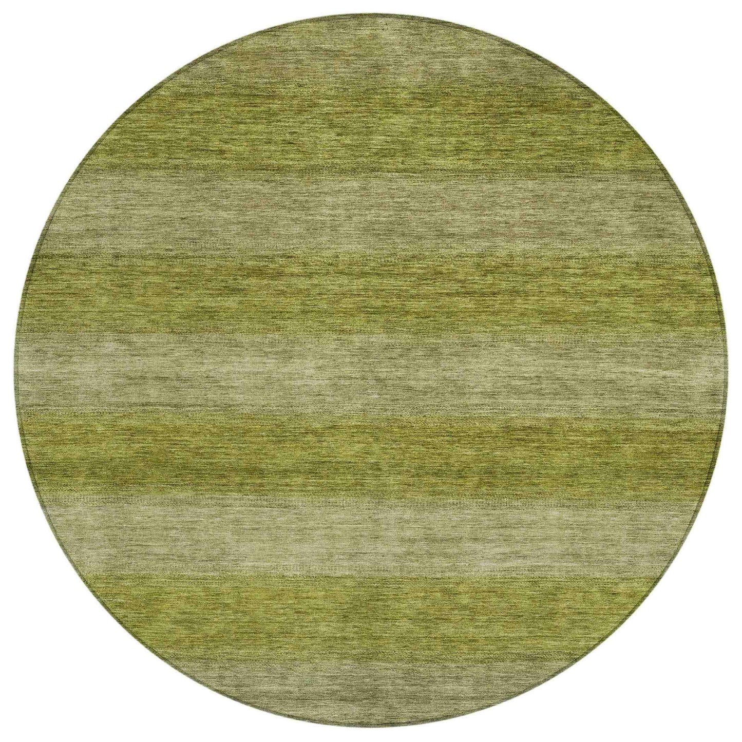 Haelius Green Washable Indoor-Outdoor Rug