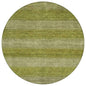 Haelius Green Washable Indoor-Outdoor Rug