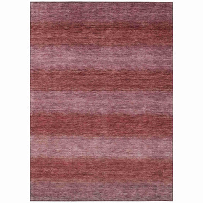 Haelius Paprika Washable Indoor-Outdoor Rug