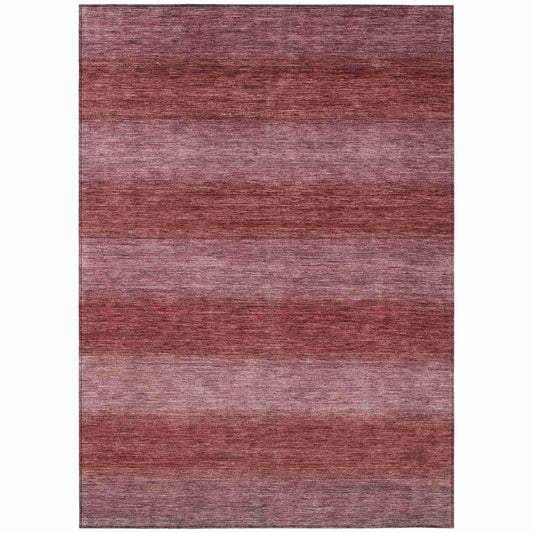 Haelius Paprika Washable Indoor-Outdoor Rug