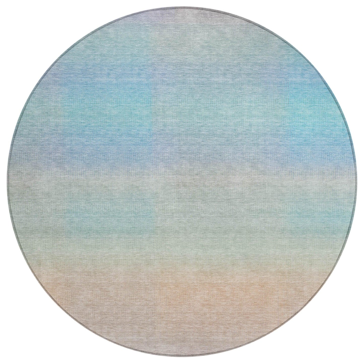 Haelor Sky Washable Indoor-Outdoor Rug