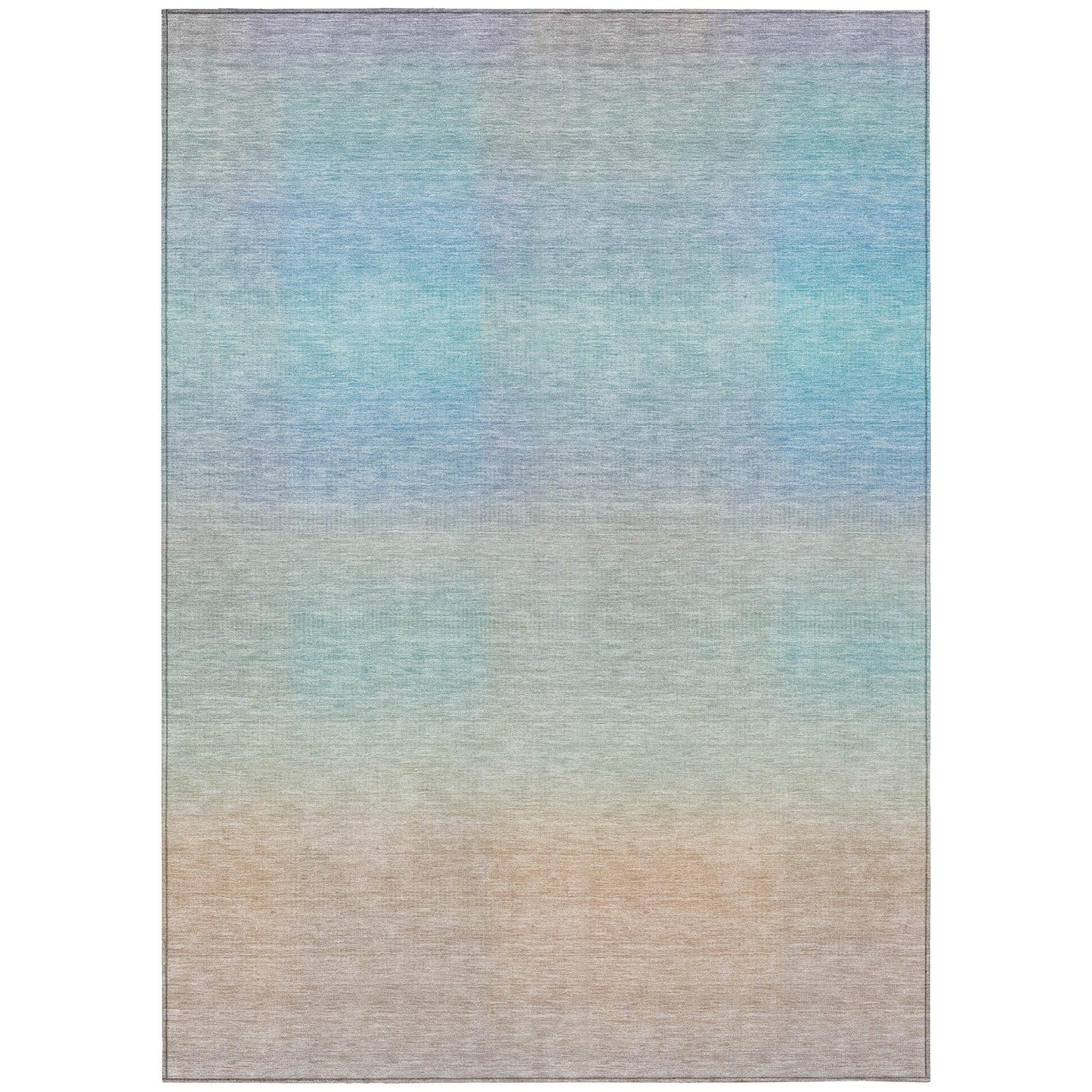 Haelor Sky Washable Indoor-Outdoor Rug