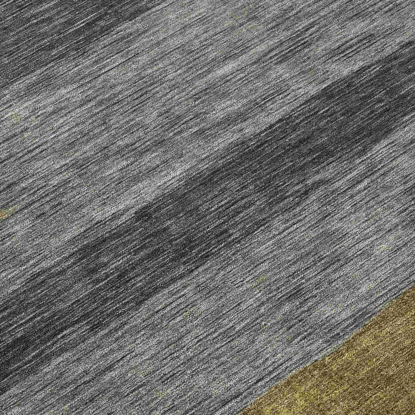 Haelora Gray Washable Indoor-Outdoor Rug