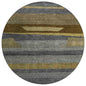 Haelora Gray Washable Indoor-Outdoor Rug