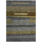 Haelora Gray Washable Indoor-Outdoor Rug