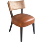 Hair on Hide & Leather Dining Chair Biscayne - LOOMLAN - Peninsula Home - Dining Chairs