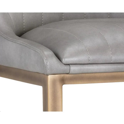 Halden Leather Urban Barstool - LOOMLAN - SUNPAN - Bar Stools