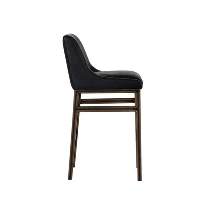 Halden Leather Urban Barstool - LOOMLAN - SUNPAN - Bar Stools