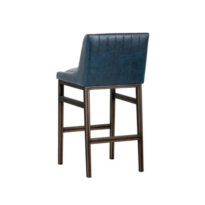 Halden Leather Urban Barstool - LOOMLAN - SUNPAN - Bar Stools