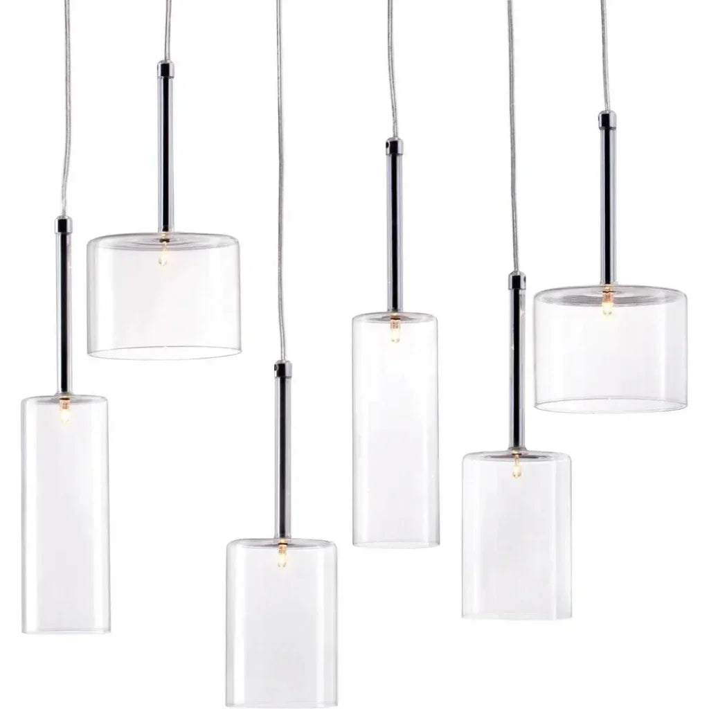 Hale Ceiling Lamp Clear - LOOMLAN - Zuo Modern - Pendants