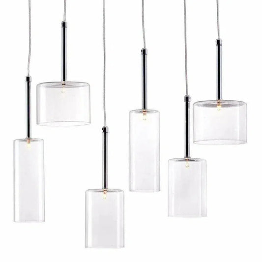 Hale Ceiling Lamp Clear - LOOMLAN - Zuo Modern - Pendants