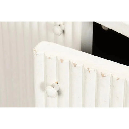 Halle Entrance Demilune Antique White Sideboard - LOOMLAN - Sarreid - Sideboards