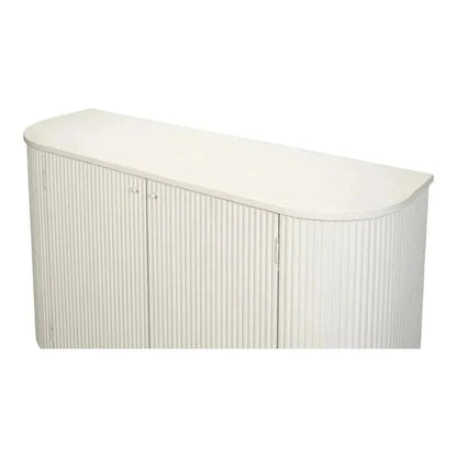 Halle Entrance Demilune Antique White Sideboard - LOOMLAN - Sarreid - Sideboards