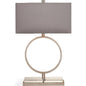 Halle Metal Brown Table Lamp - LOOMLAN - Bassett Mirror - Table Lamps