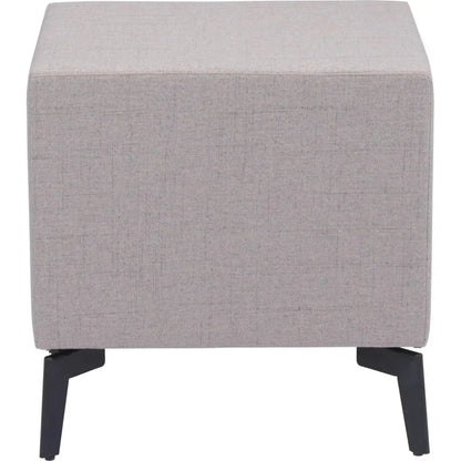 Halle Side Table Gray - LOOMLAN - Zuo Modern - Side Tables