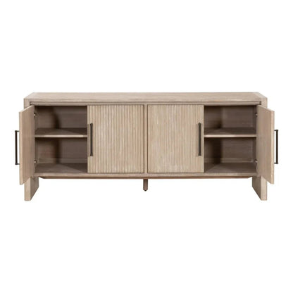 Halloway Wooden Media Sideboard - LOOMLAN - Essentials For Living - Sideboards