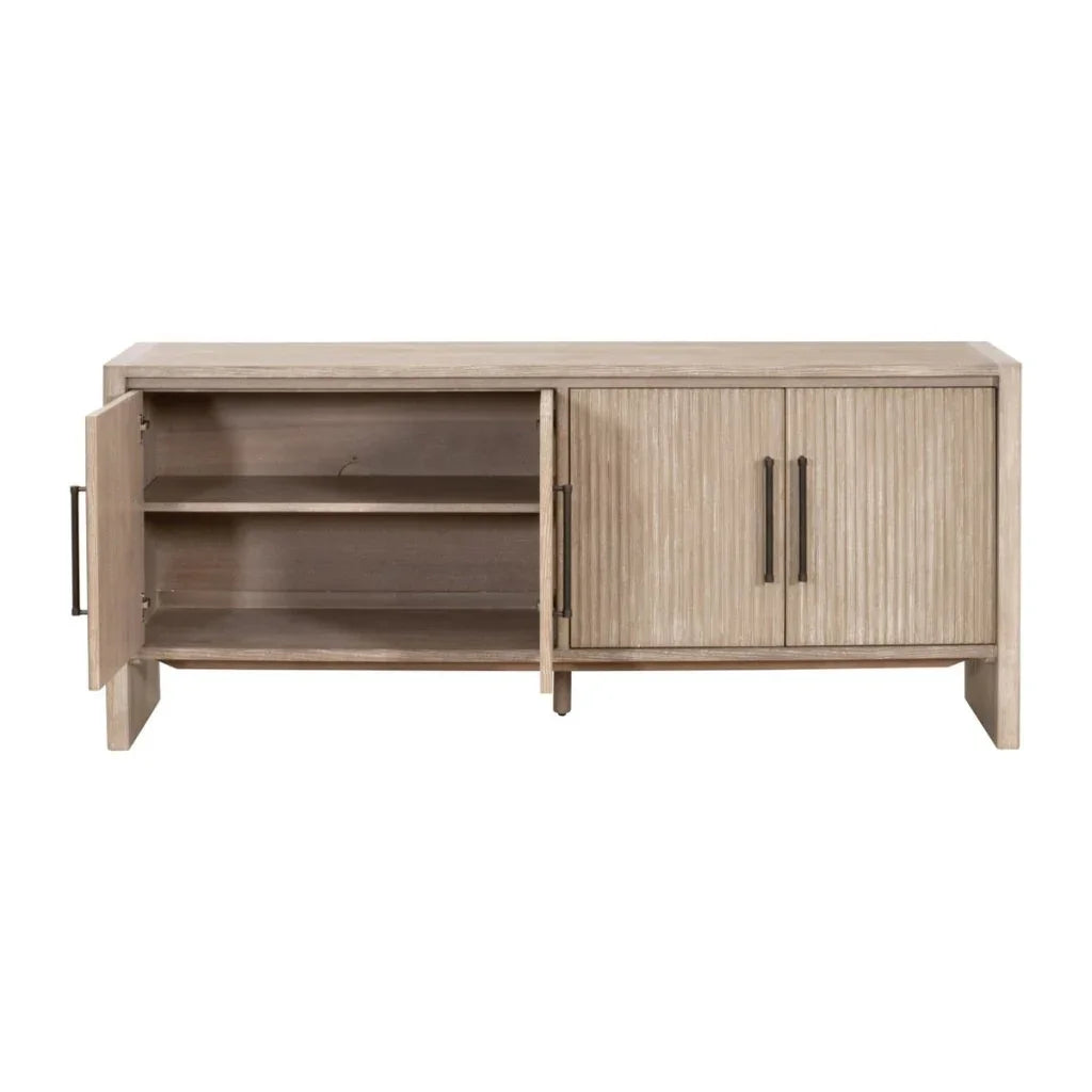 Halloway Wooden Media Sideboard - LOOMLAN - Essentials For Living - Sideboards