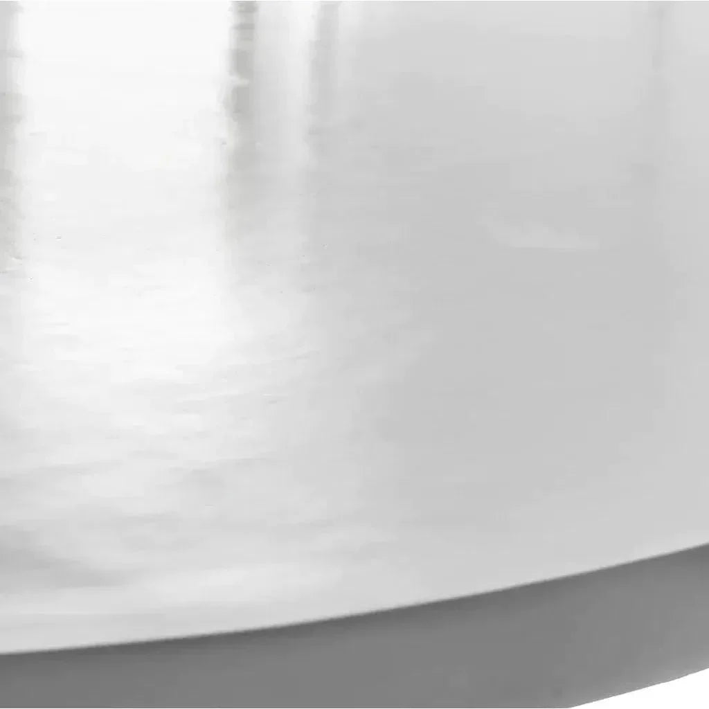 Halo Indoor - Outdoor 60'' Round Dining Table White-Outdoor Dining Tables-Artesia-LOOMLAN