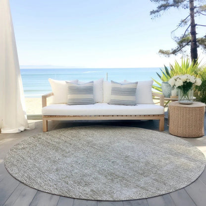 Halora Ivory Washable Indoor - Outdoor Rug - LOOMLAN - LOOMLAN Rugs - Outdoor Rugs