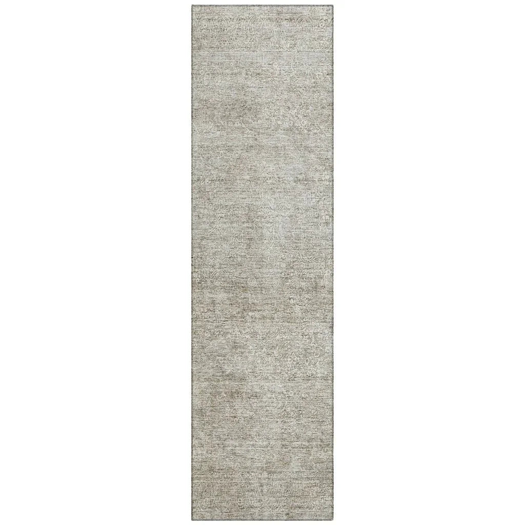Halora Ivory Washable Indoor - Outdoor Rug - LOOMLAN - LOOMLAN Rugs - Outdoor Rugs