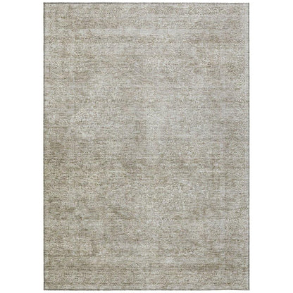Halora Ivory Washable Indoor - Outdoor Rug - LOOMLAN - LOOMLAN Rugs - Outdoor Rugs