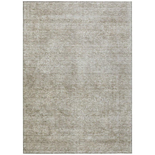 Halora Ivory Washable Indoor - Outdoor Rug - LOOMLAN - LOOMLAN Rugs - Outdoor Rugs
