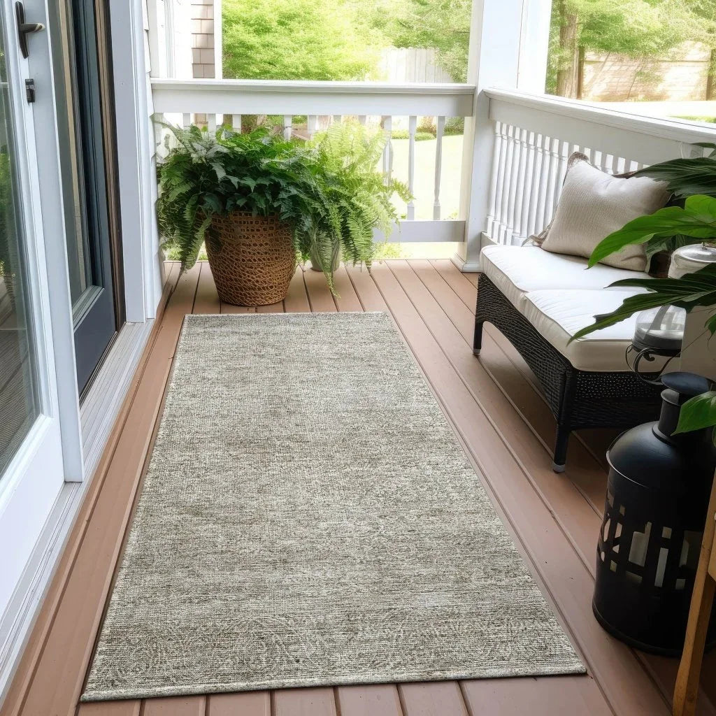 Halora Ivory Washable Indoor - Outdoor Rug - LOOMLAN - LOOMLAN Rugs - Outdoor Rugs