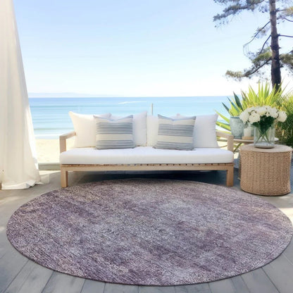 Halora Purple Washable Indoor - Outdoor Rug - LOOMLAN - LOOMLAN Rugs - Outdoor Rugs