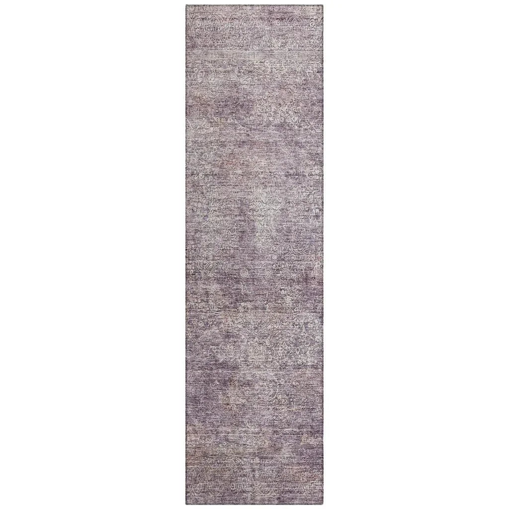 Halora Purple Washable Indoor - Outdoor Rug - LOOMLAN - LOOMLAN Rugs - Outdoor Rugs