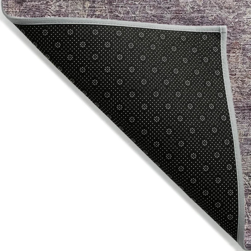 Halora Purple Washable Indoor - Outdoor Rug - LOOMLAN - LOOMLAN Rugs - Outdoor Rugs