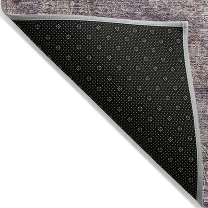 Halora Purple Washable Indoor - Outdoor Rug - LOOMLAN - LOOMLAN Rugs - Outdoor Rugs