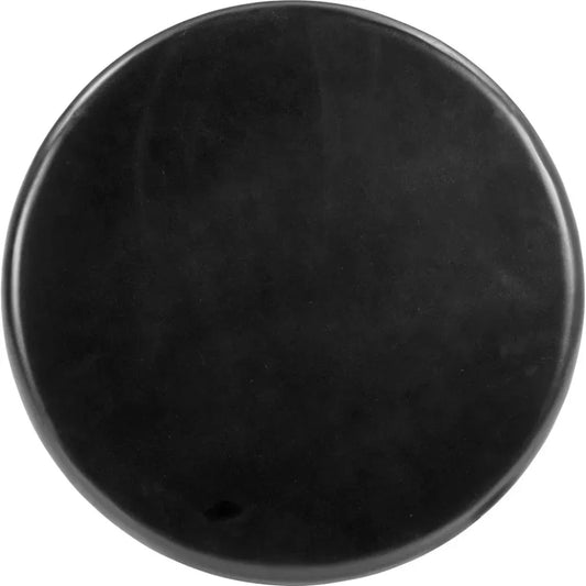 Hals Wood Black Round Side Table - LOOMLAN - Zuo Modern - Side Tables