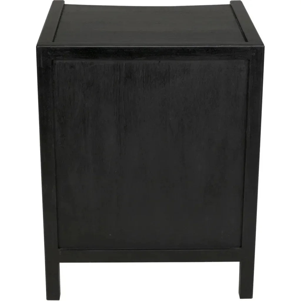 Hampton Three-Drawers Wood Night Stand