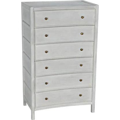 Hampton Wooden Tall Boy Dresser