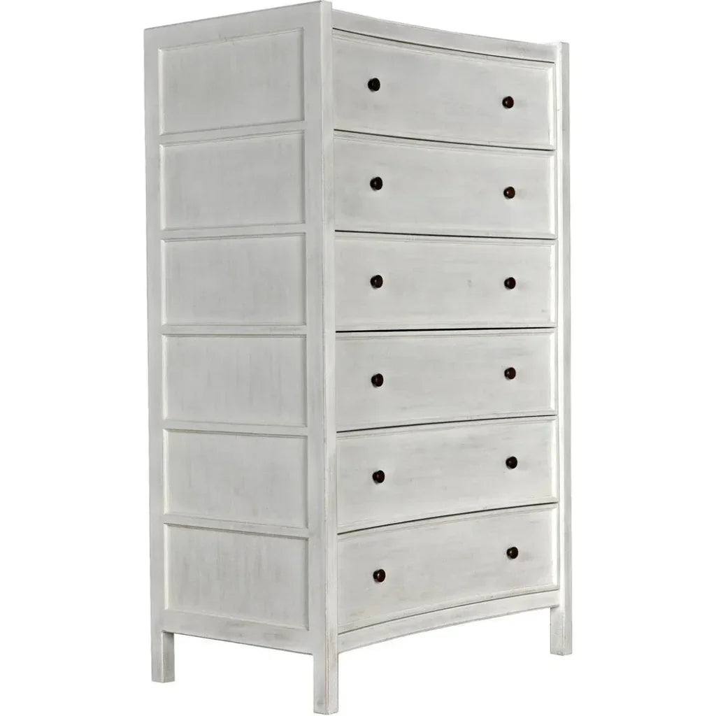 Hampton Wooden Tall Boy Dresser