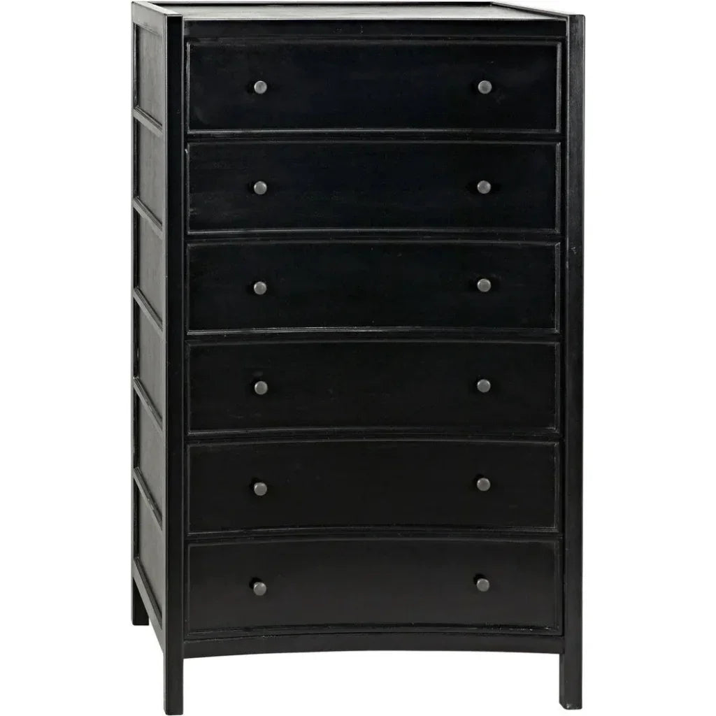 Hampton Wooden Tall Boy Dresser