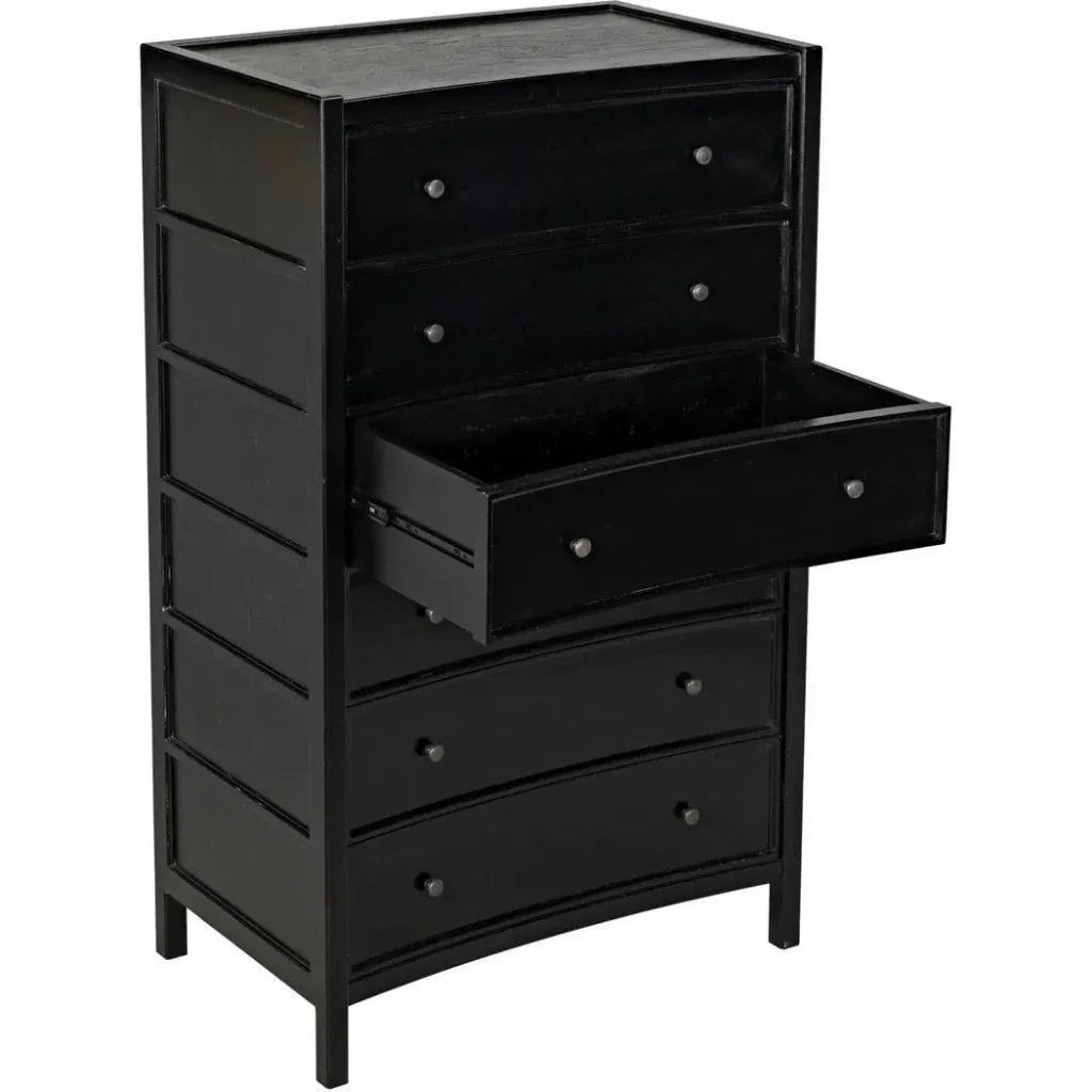 Hampton Wooden Tall Boy Dresser