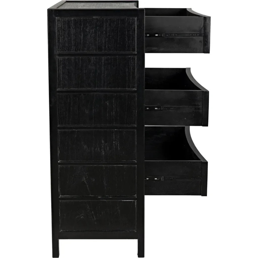 Hampton Wooden Tall Boy Dresser