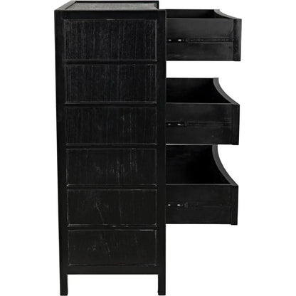 Hampton Wooden Tall Boy Dresser