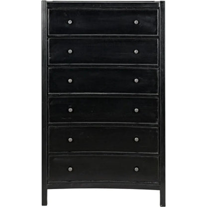 Hampton Wooden Tall Boy Dresser