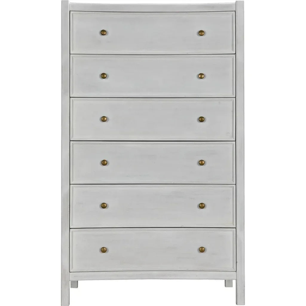 Hampton Wooden Tall Boy Dresser