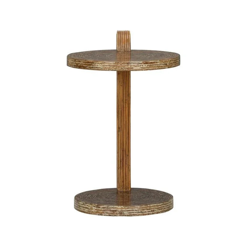 Hana Wooden Round Drinks Table - LOOMLAN - Wildwood - Side Tables