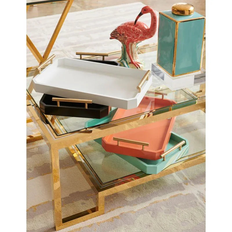 Hand Glazed Ceramic Made Ibis Pair Sculpture - LOOMLAN - Chelsea House - Statues & Sculptures