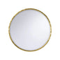 Hand Hammered Round Wall Mirror (Large) - LOOMLAN - Chelsea House - Wall Mirrors