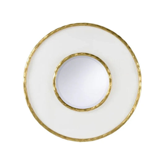 Hand Hammered and Acrylic Double Framed Wall Mirror - LOOMLAN - Chelsea House - Wall Mirrors